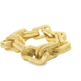 10" Pre-owned Silver & Gold plated Bracelet (320g) - Goldbank Jewellers